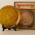 1976 American Bicentennial Plate | Indiana Glass Eagle | America250 Era | NIB