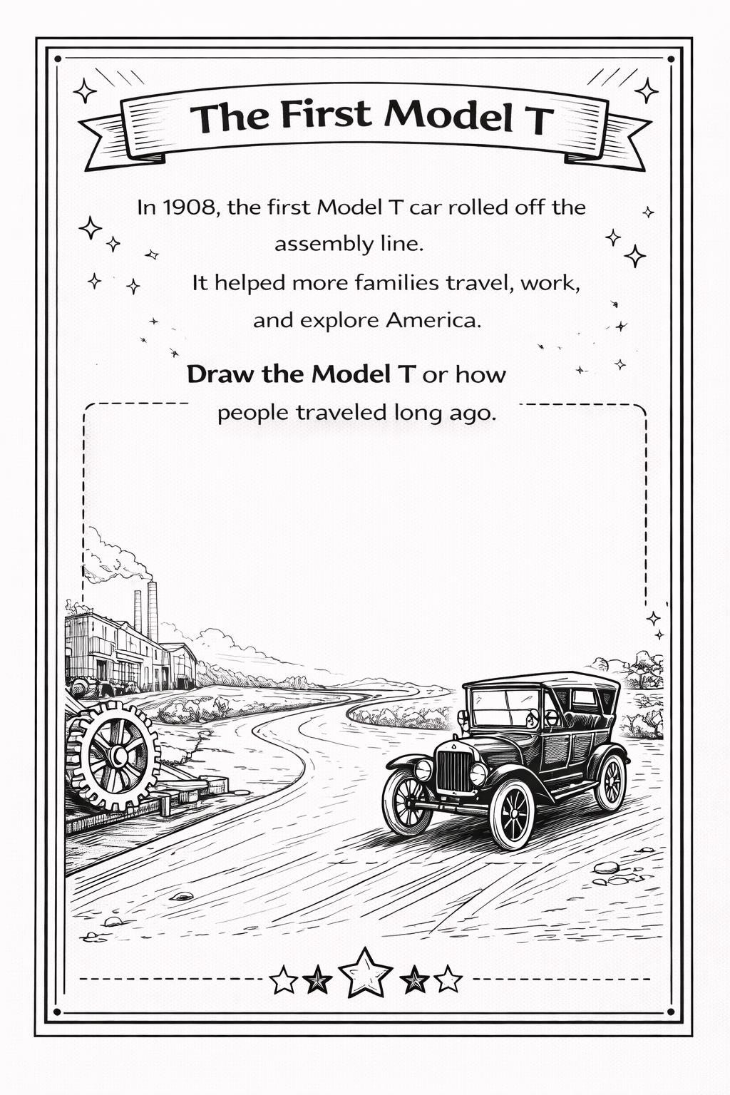 America Turns 250 Kids Activity Book | 2026 Printable Coloring & History Pages | Free Bonus