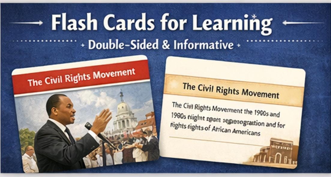 America250 U.S. History Bundle | Visual Timeline, Flash Cards, PPT & Video | Ages 9–13